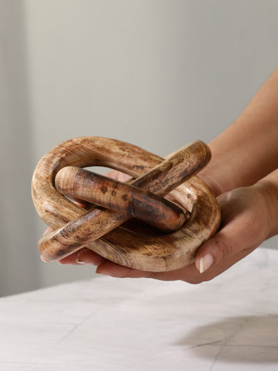 Wooden Chain (3 Knots)