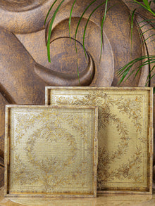 Imperial Serving/Vanity Tray - Set Of 2