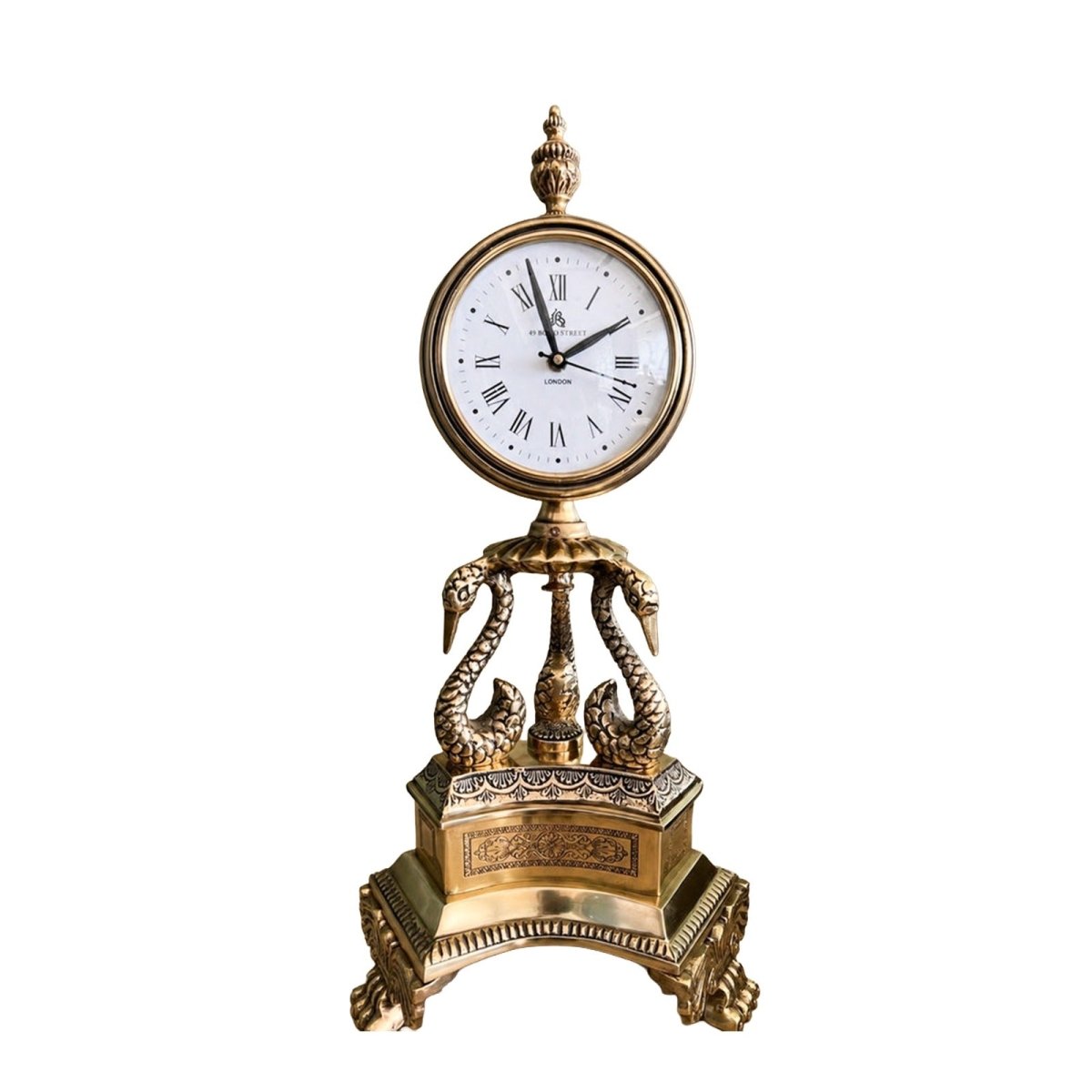 Imperial Swan Clock