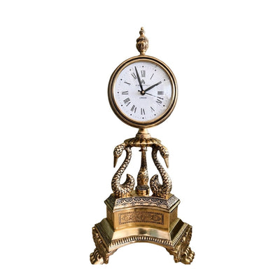 Imperial Swan Clock