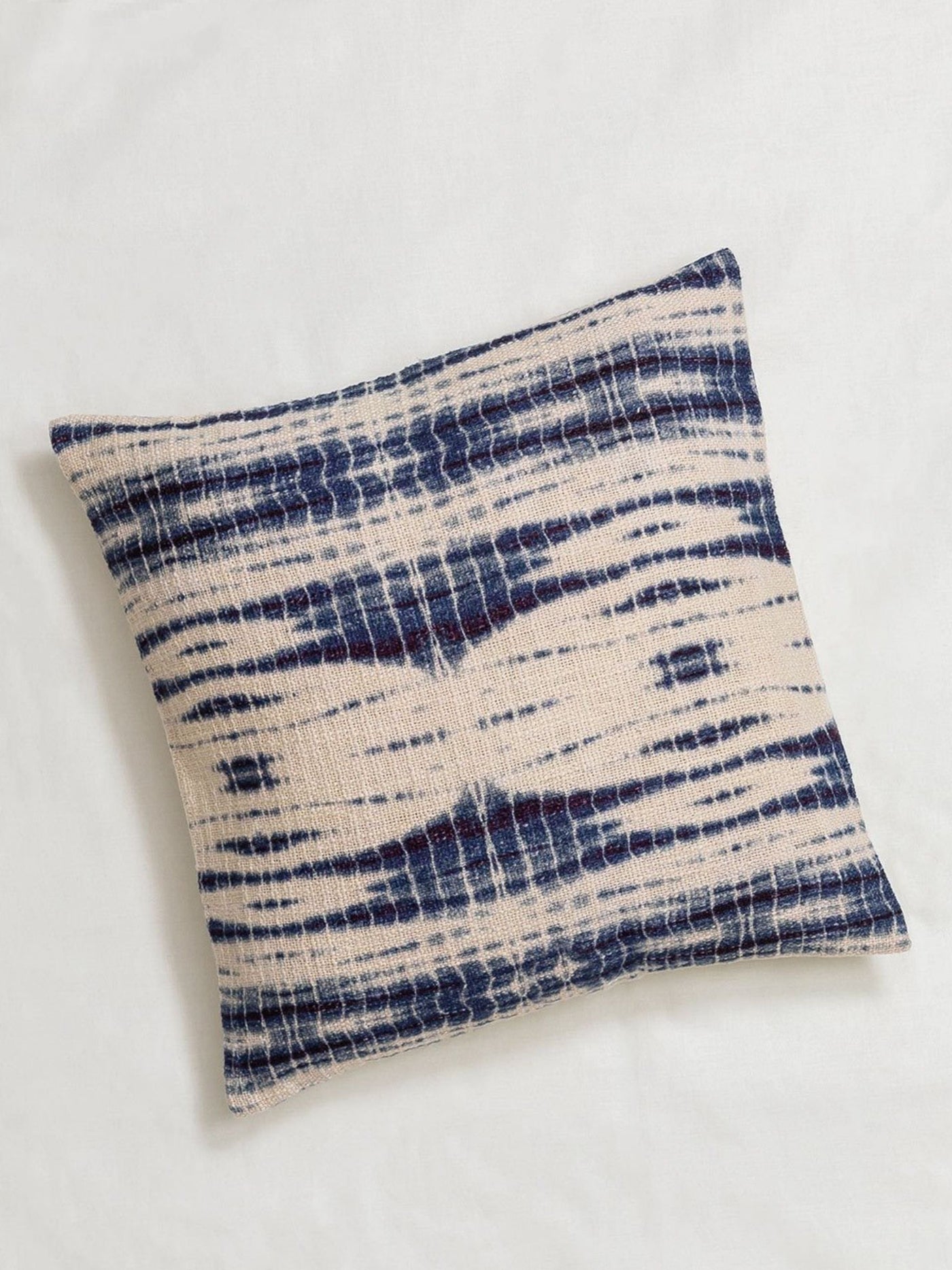 Indigo Wave Cushion Cover