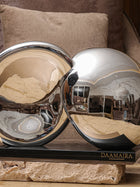 Intersecting Silver Decor Object