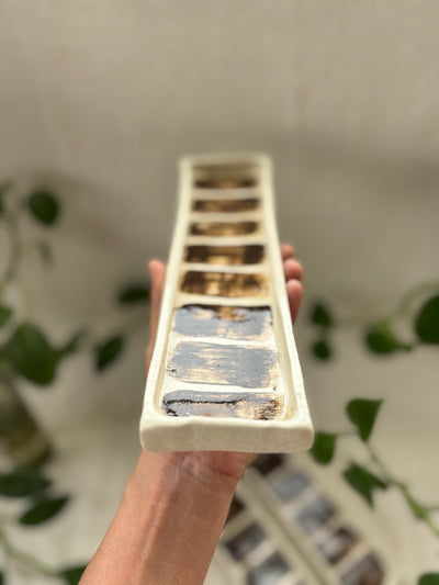 Earthstroke Ceramic Serving Tray