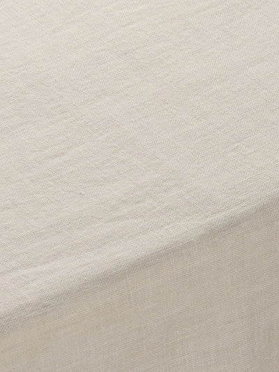 Ivory Linen Table Cover