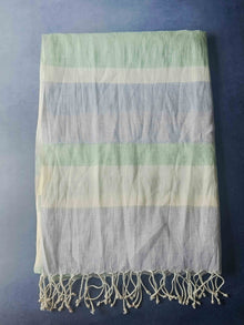 Ivory Mauve - Hemp Stole