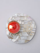 Mother of Pearl Tea Light Holder