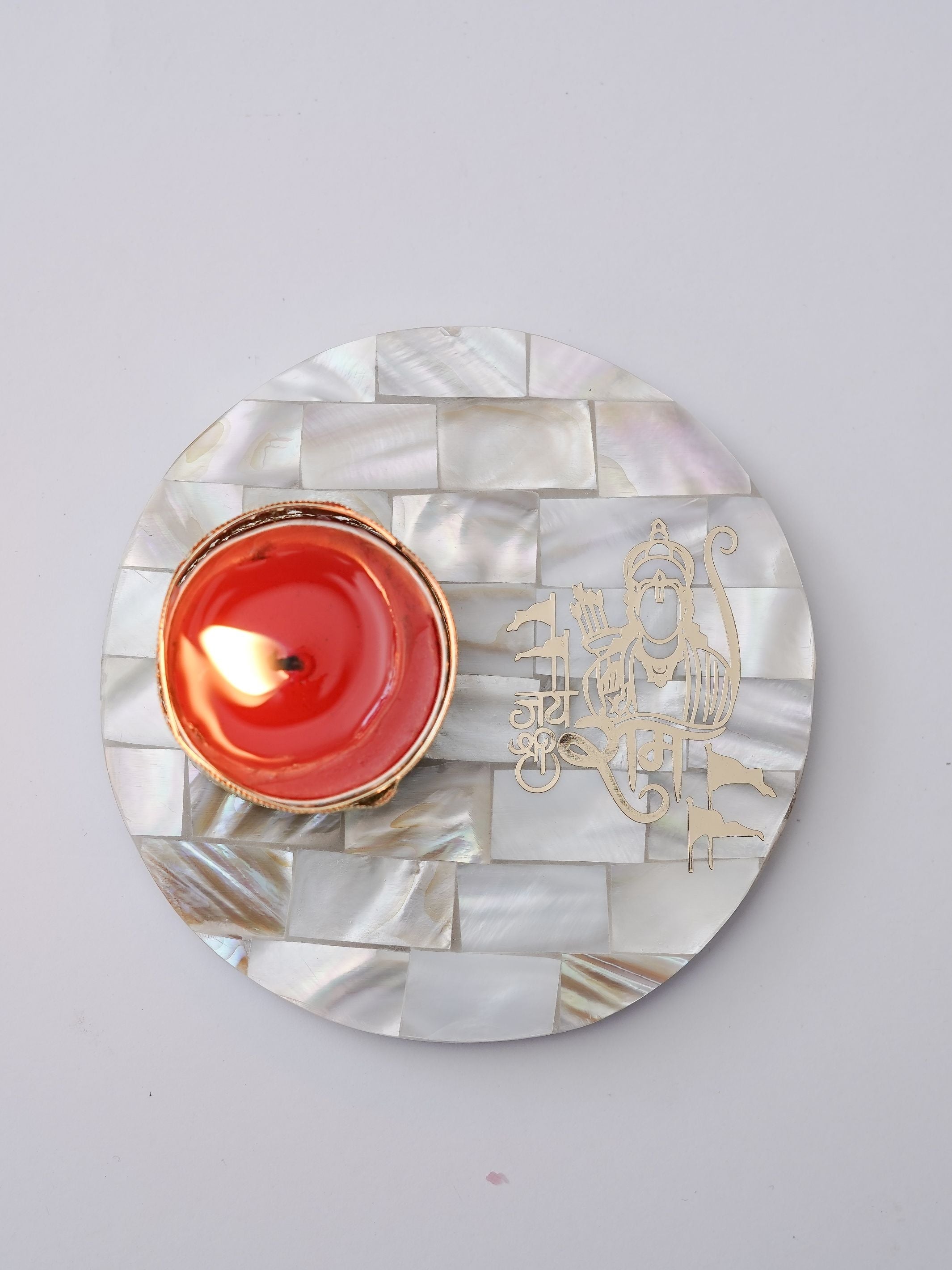 Mother of Pearl Tea Light Holder