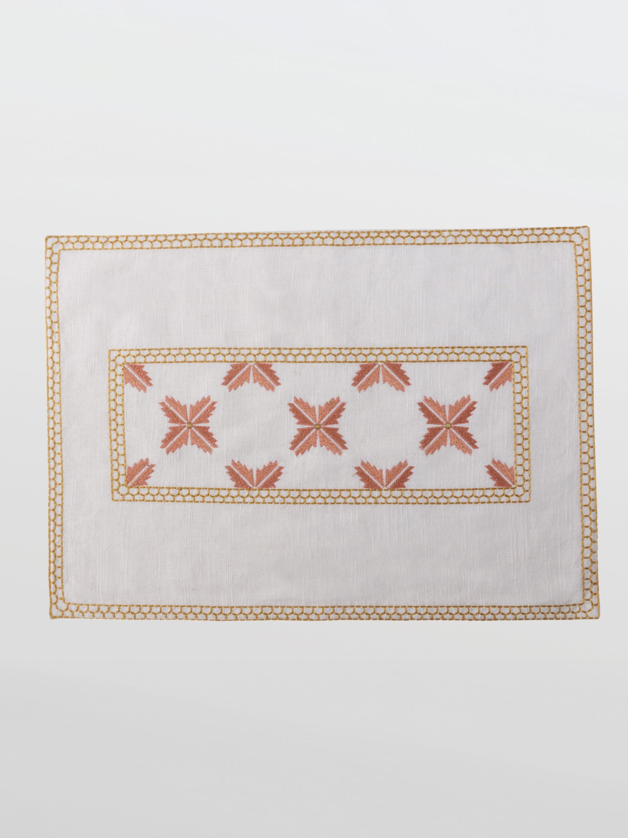 Table Placemat - Jora Bagh Ivory