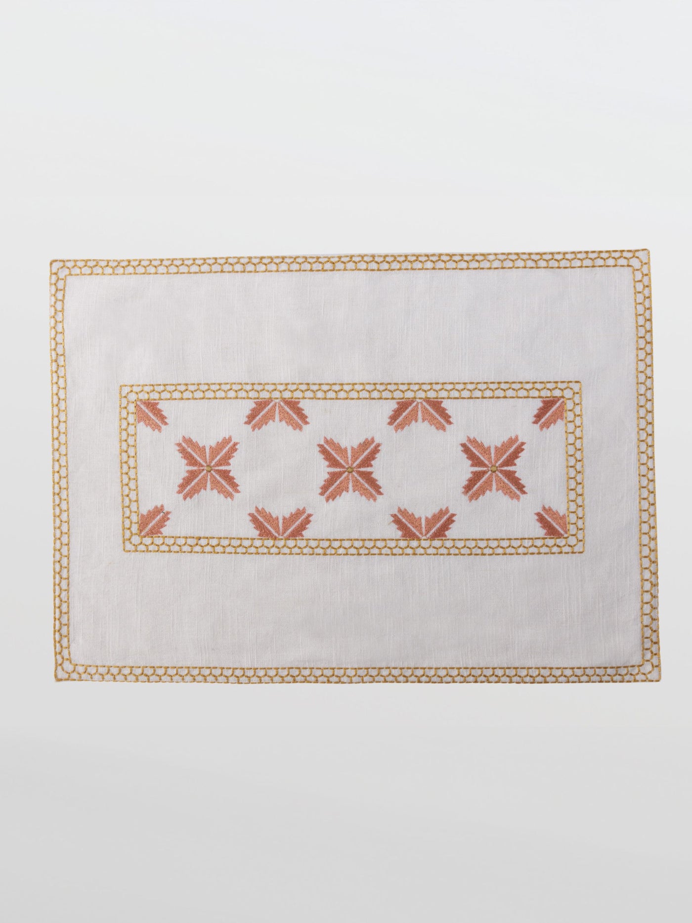 Table Placemat - Jora Bagh Ivory