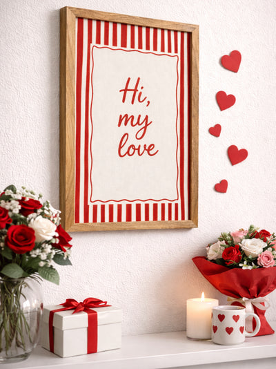 Amour – Valentine Edit Frame ( Hi my love)