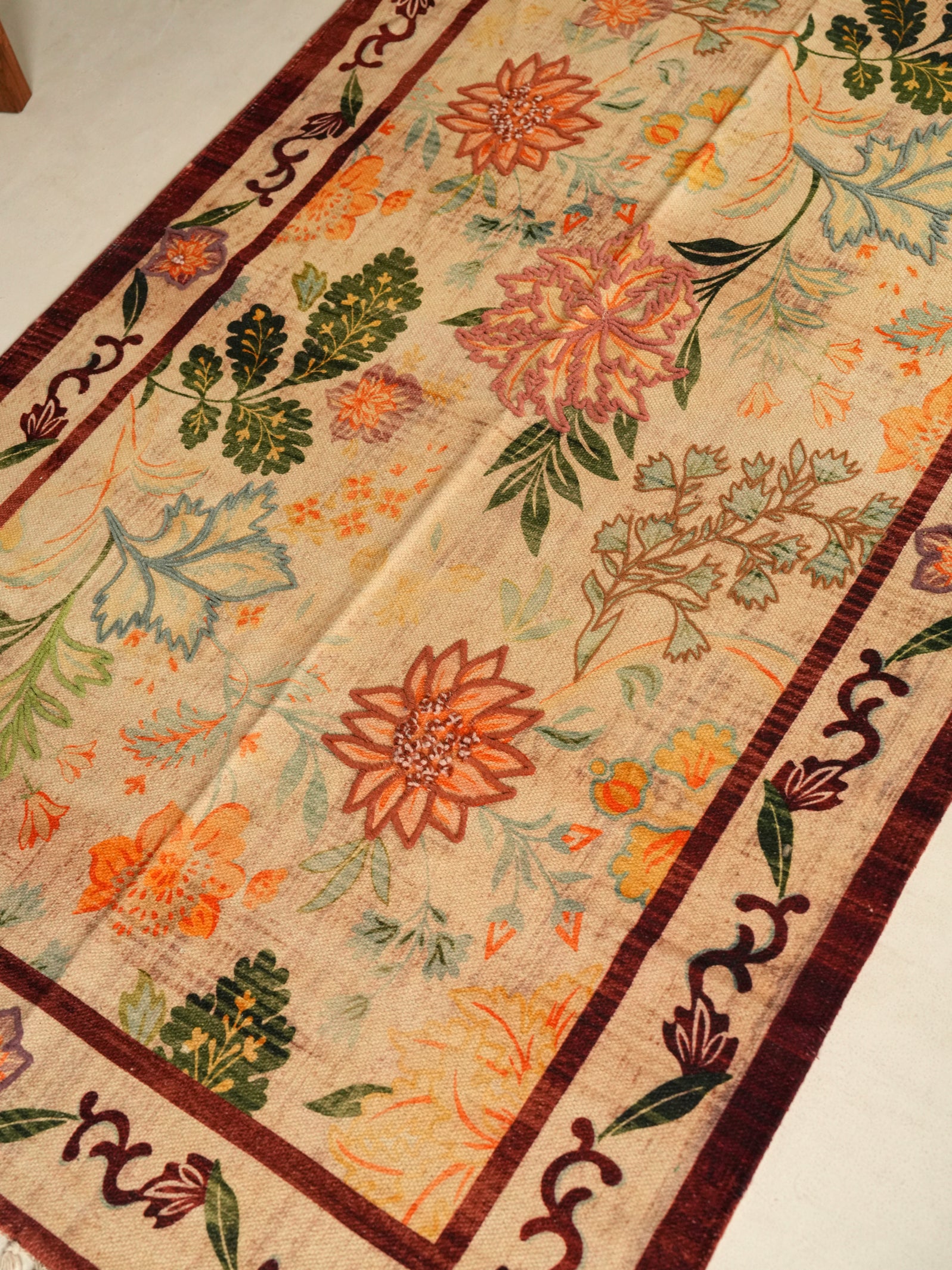 Blooming Grace Floral Rug