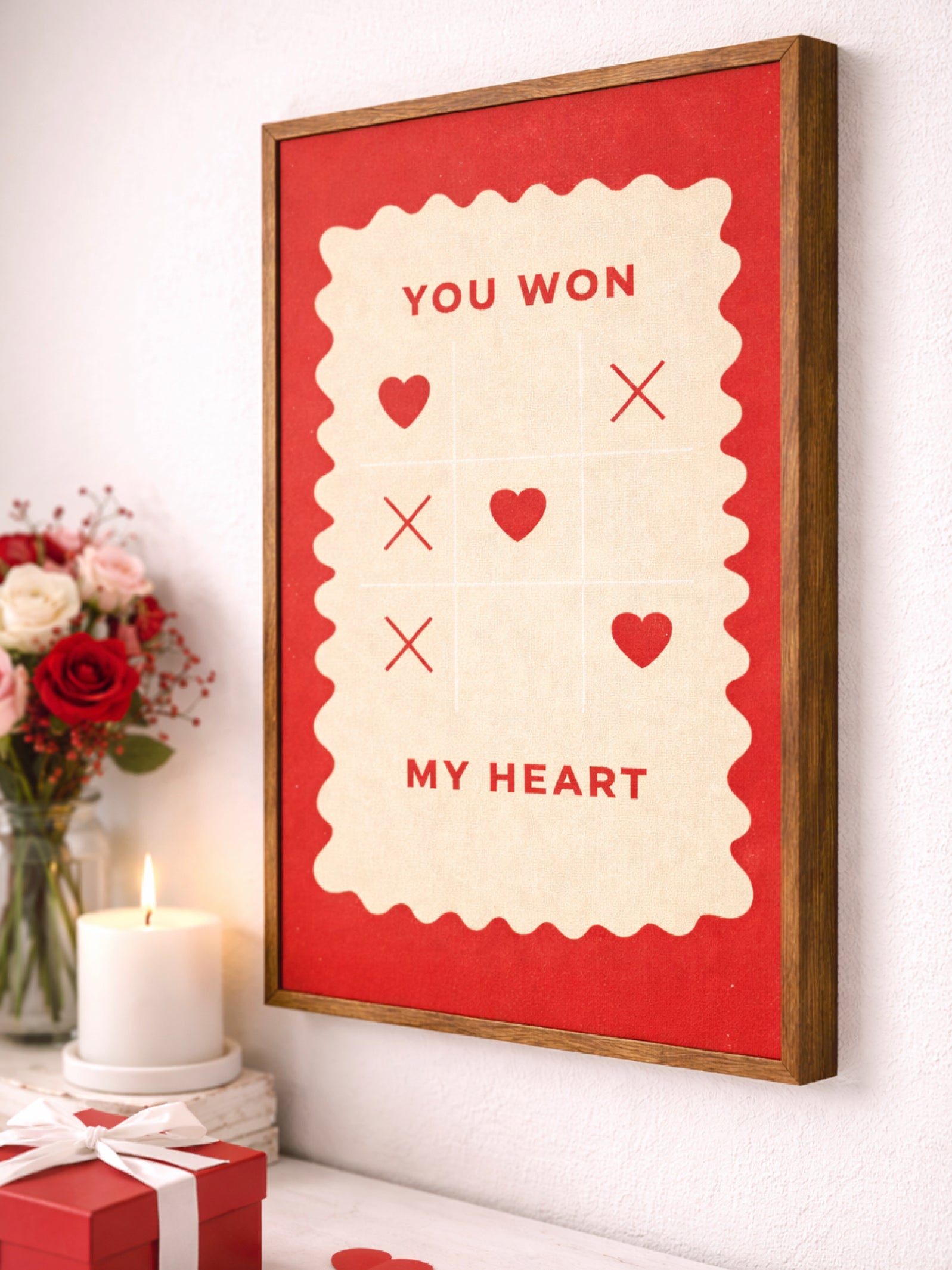 Amour – Valentine Edit Frame ( You won my heart )