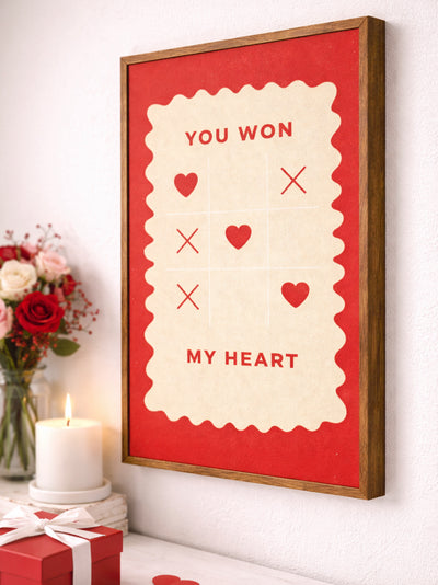 Amour – Valentine Edit Frame ( You won my heart )