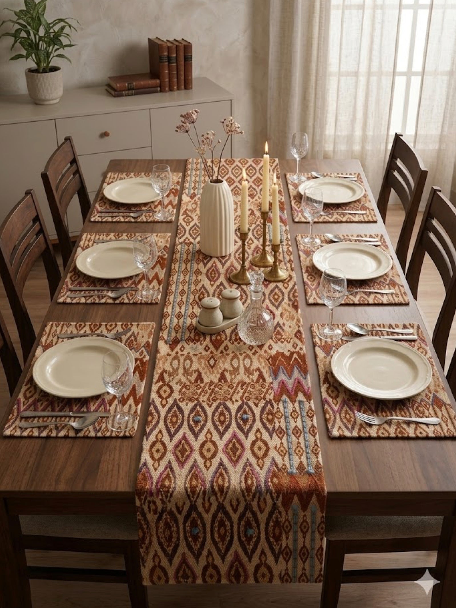 Table Runner - Handloom Radiant Revival