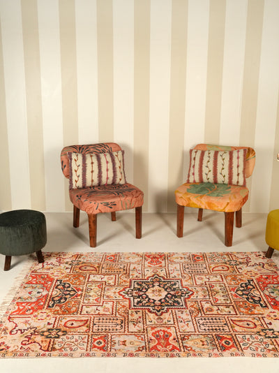 Amber Mosaic Vintage Rug