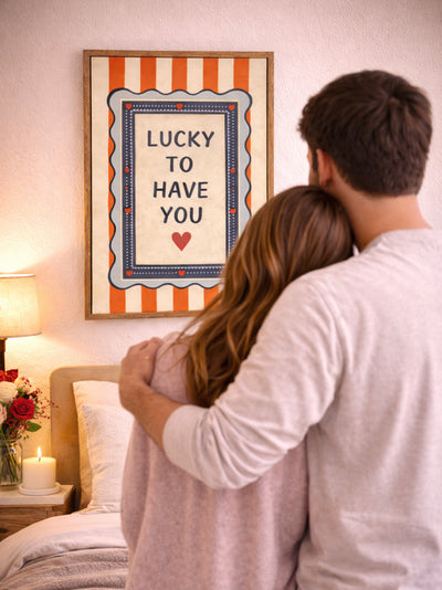 Amour – Valentine Edit Frame ( Lucky to have you )
