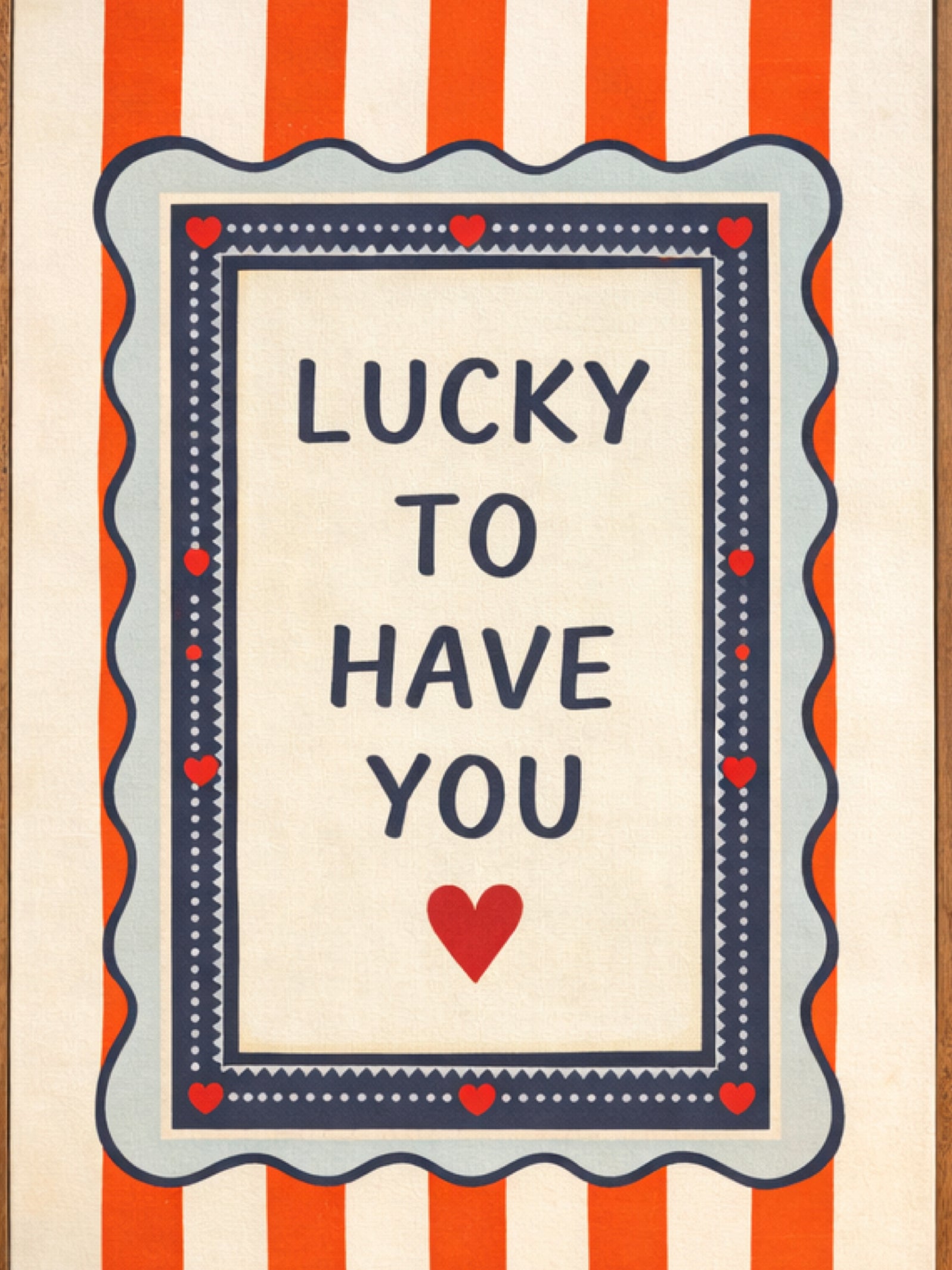 Amour – Valentine Edit Frame ( Lucky to have you )