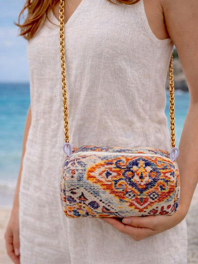 2-in-1 Essential Handwoven Travel sling & pouch set