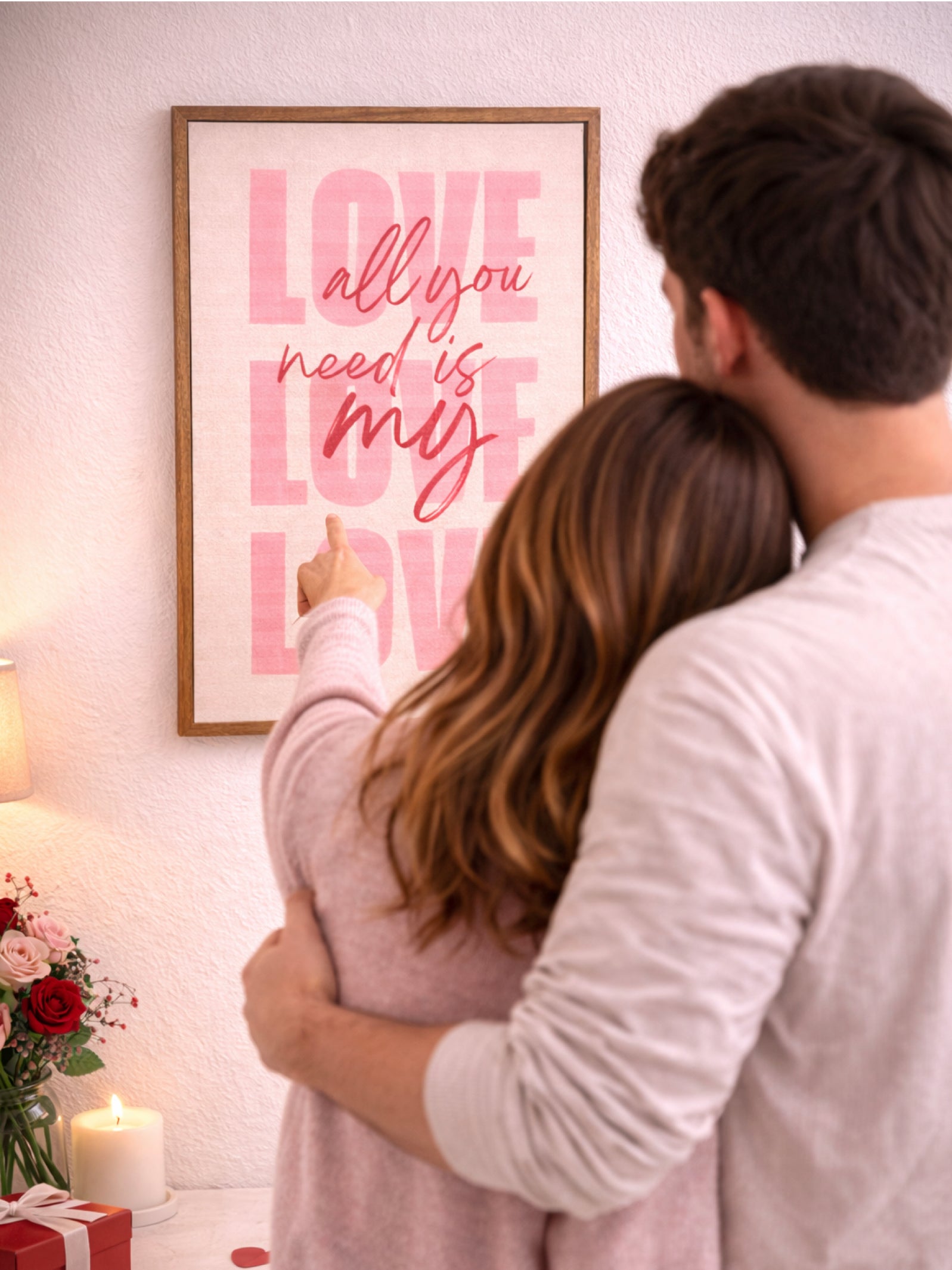 Amour – Valentine Edit Frame ( Love is all you need )