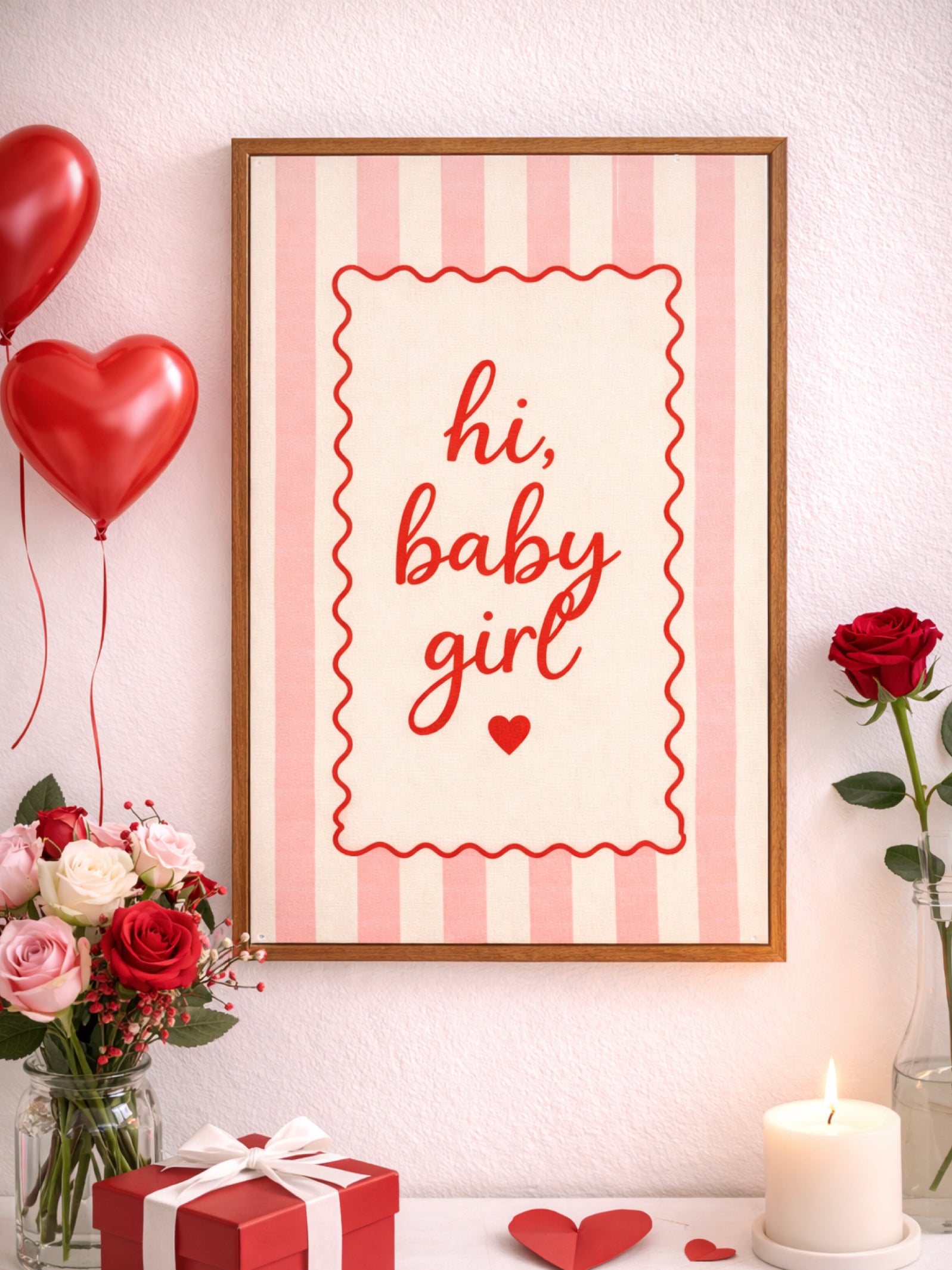 Amour – Valentine Edit Frame ( Hi baby girl)