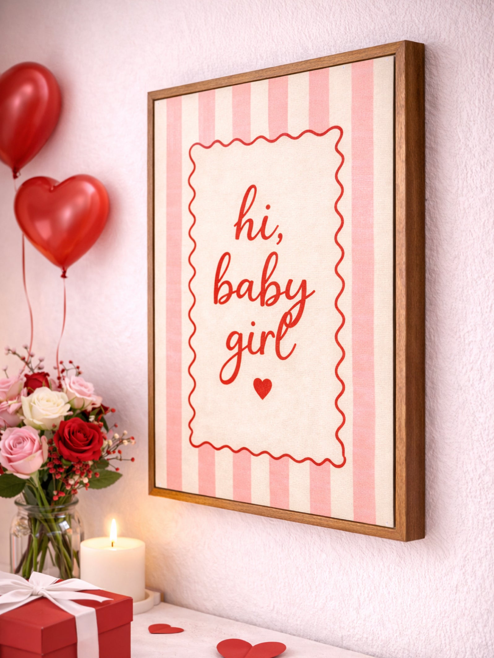 Amour – Valentine Edit Frame ( Hi baby girl)