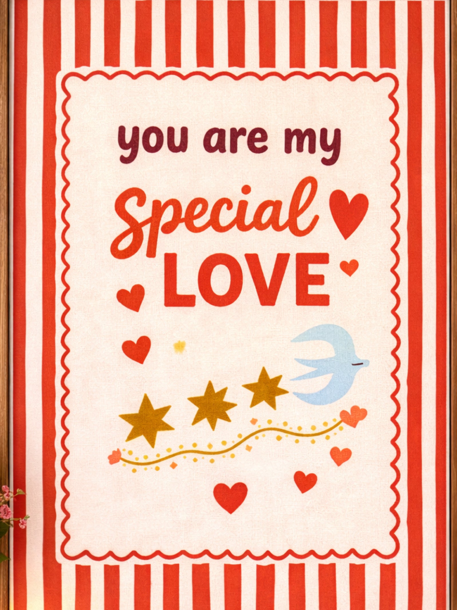 Amour – Valentine Edit Frame ( My special love)