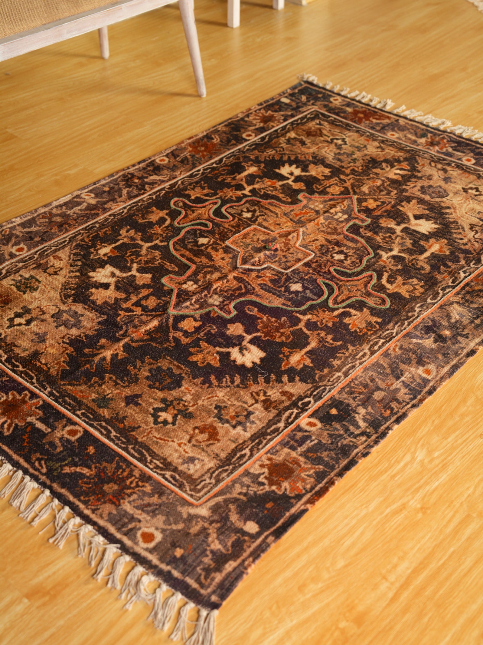 Rustic Heritage Handwoven Rug