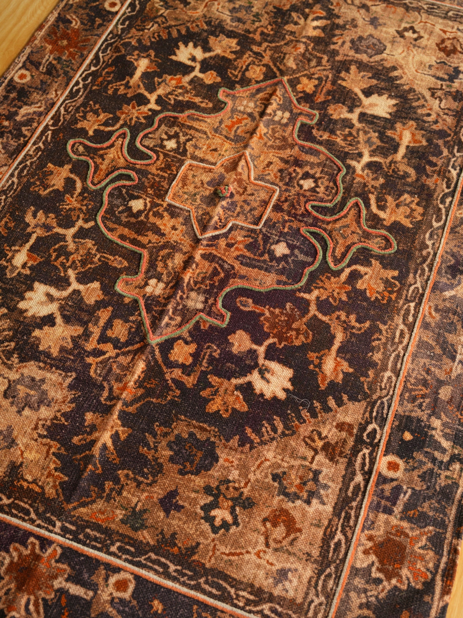 Rustic Heritage Handwoven Rug