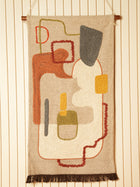 Abstract Handwoven Wall Hanging