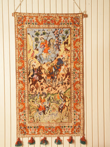 Traditional Persian-Style Woven Wall Hanging