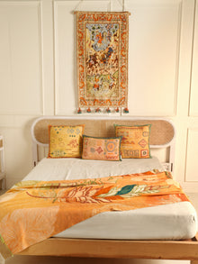Traditional Persian-Style Woven Wall Hanging