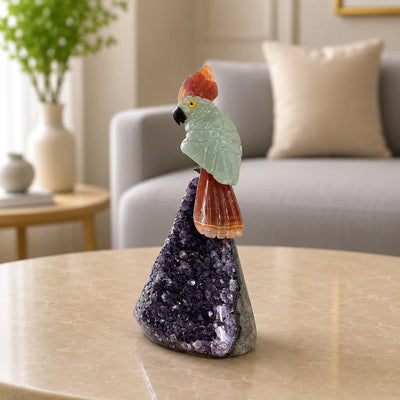 Gemstone Bird Décor