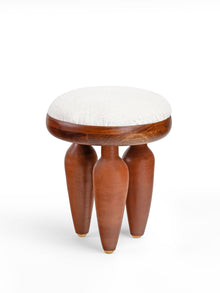 Wooden stool - Klei
