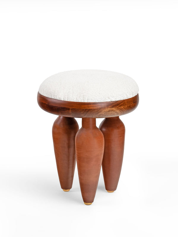 Wooden stool - Klei