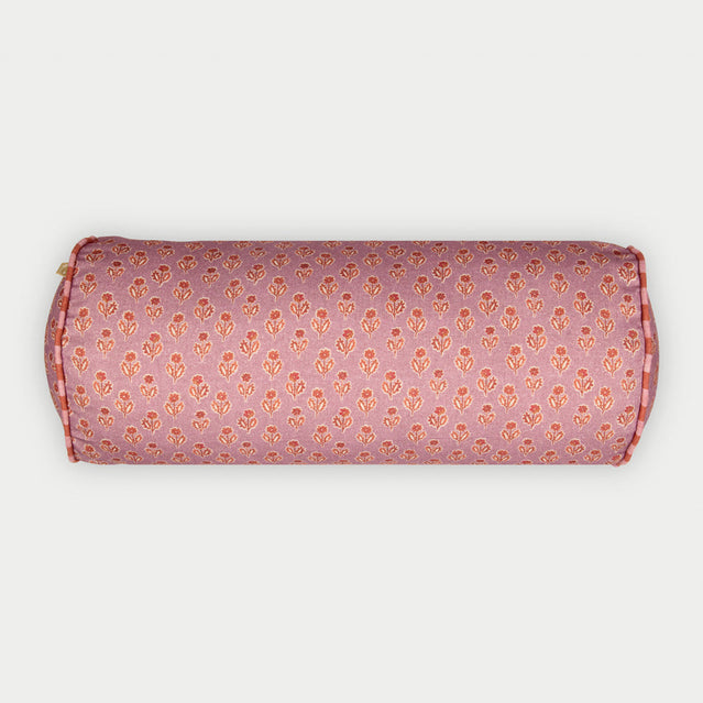 Viola Lavender Cotton Bolster Cover