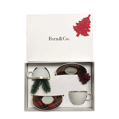 Red Berry Tea Cup (Gift Box Set of 2)