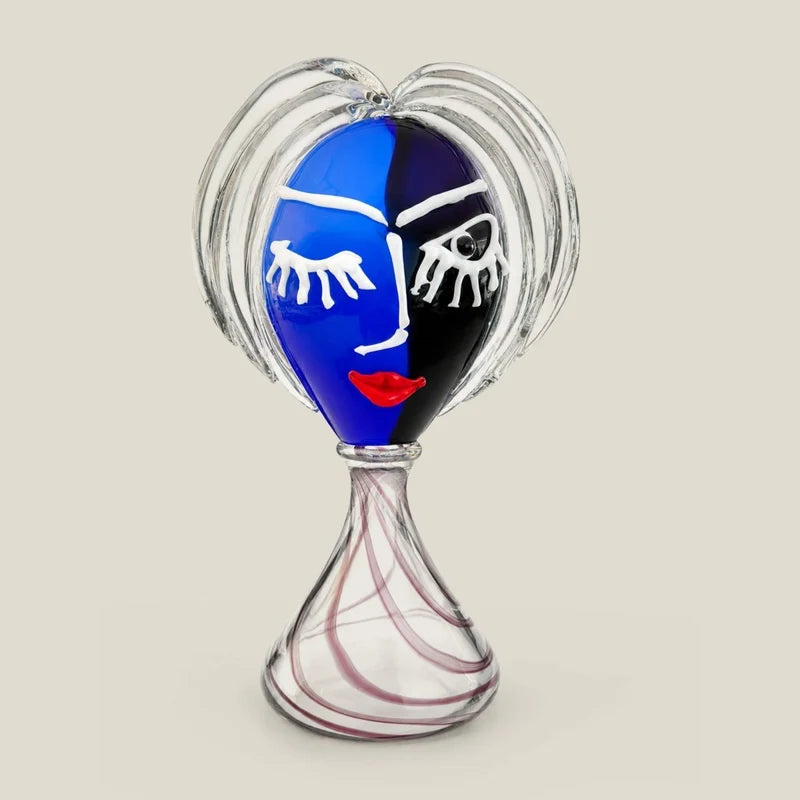 Murano Glass La Donna Blu