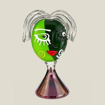 Murano Glass La Donna Verde