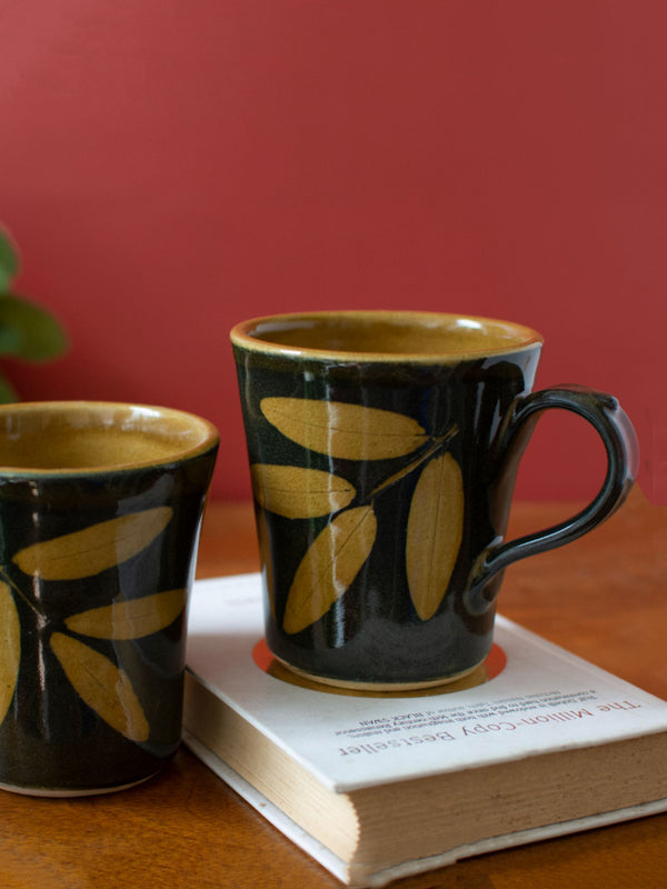 Lantana Tapered Teacups set of 2