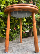 Wooden Stool - with Lap Pad
