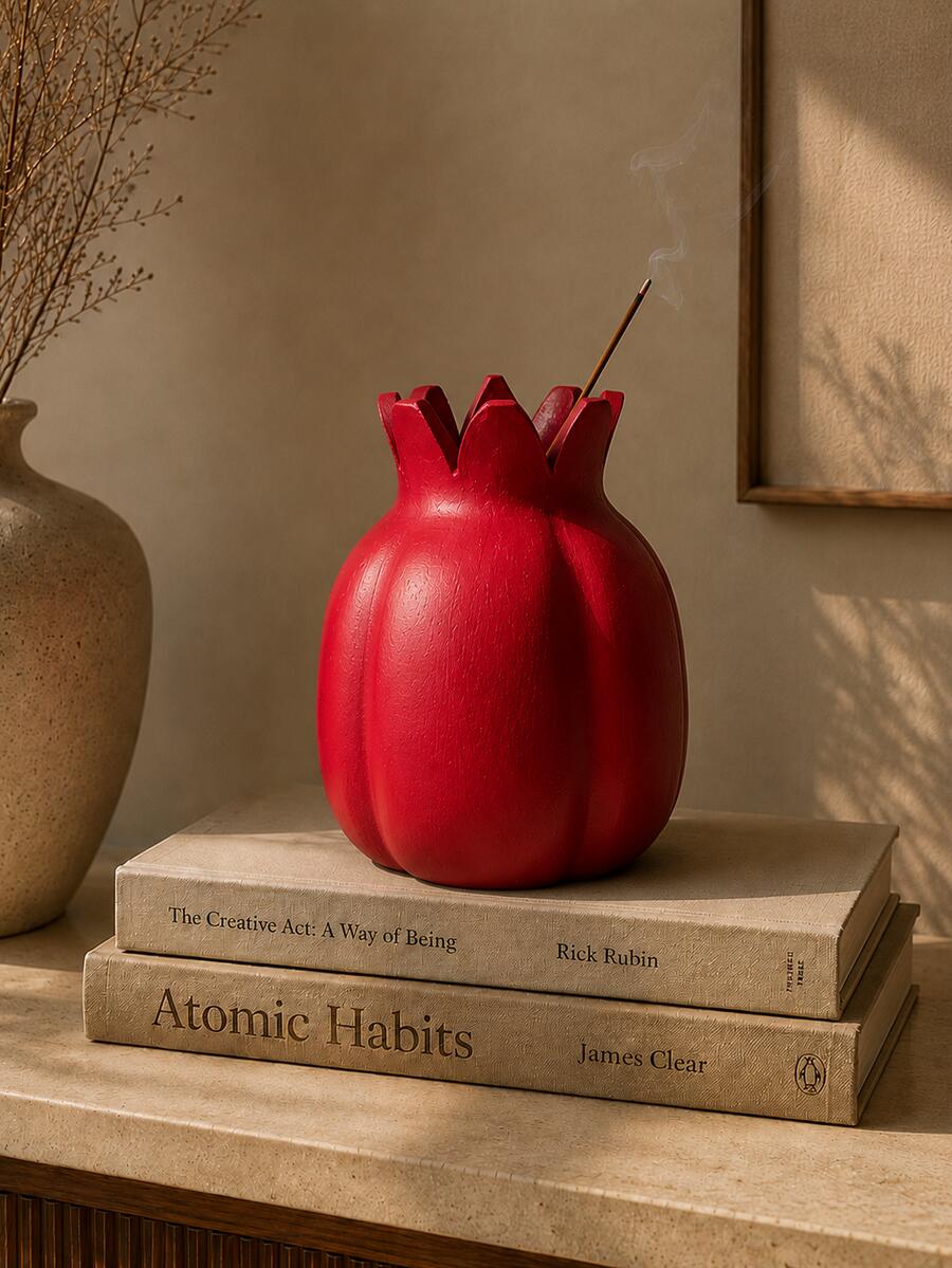 Handmade Terracotta Pomegranate Showpiece