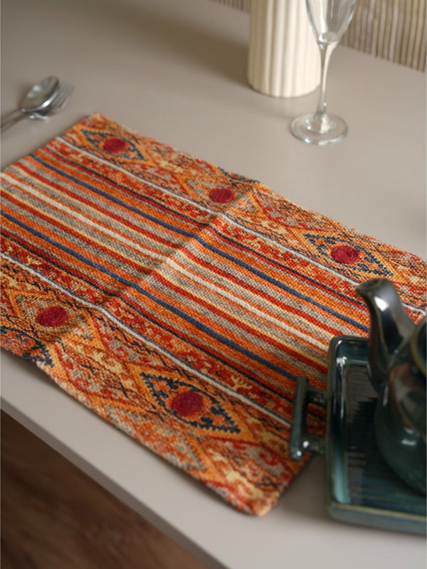 Handloom Table Placemat - Lattice