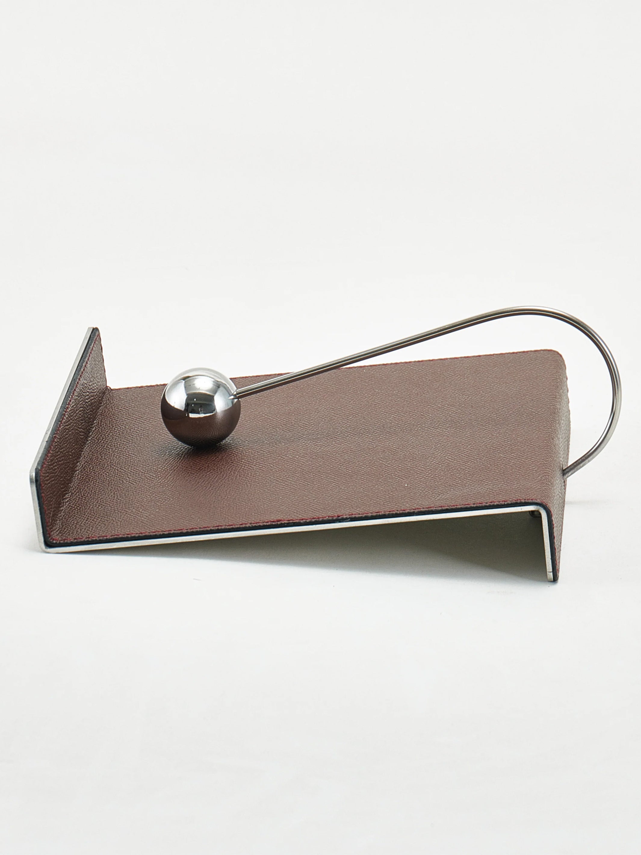 Leather Tissue Holder - Coffee