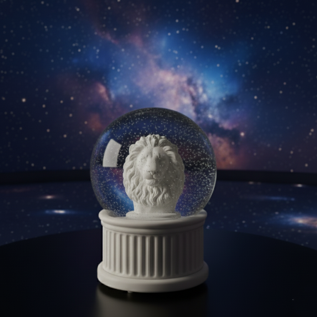 Leo Snow Globe (120MM)