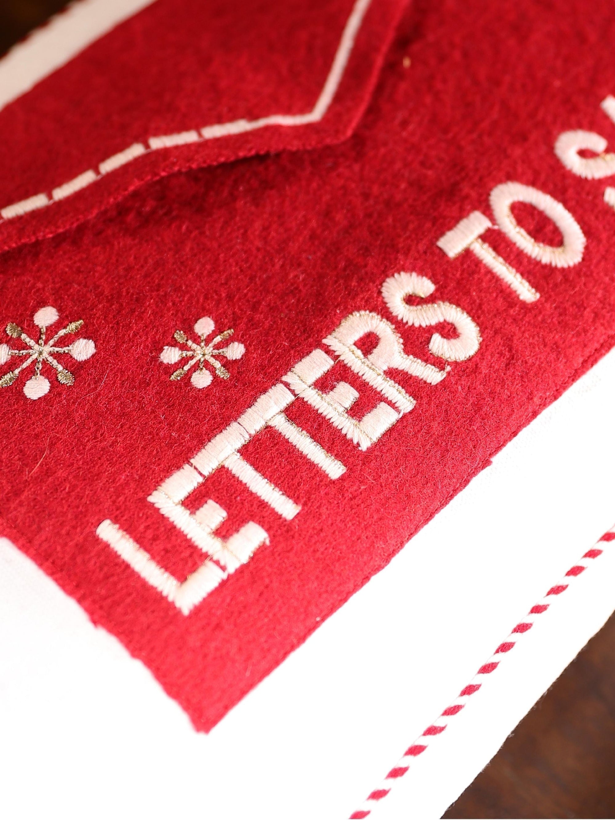 Christmas Cushion Covers - Letters to Santa (Envelope) (12"x18")