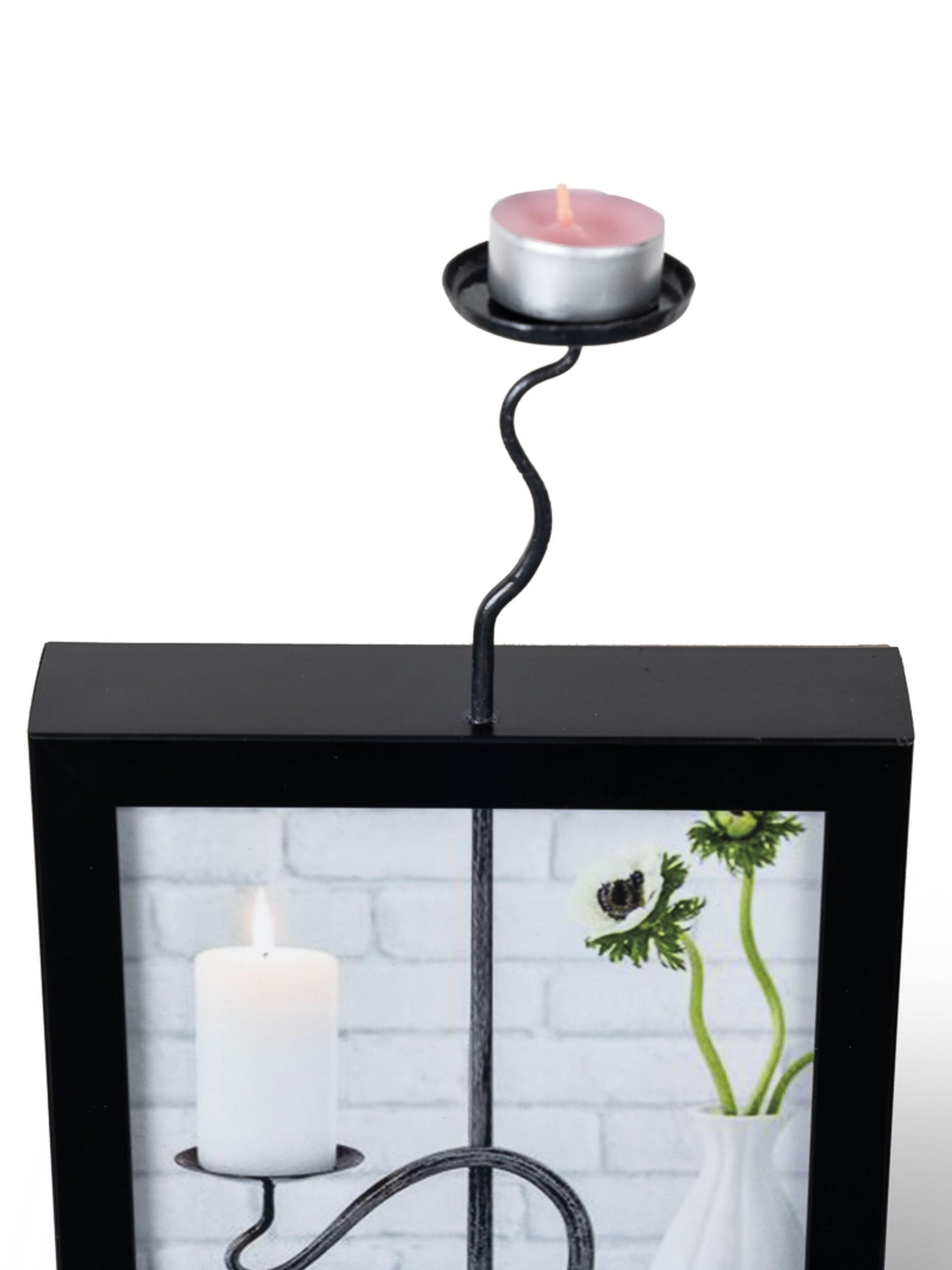 Light Me Up Single Candle Wall Art