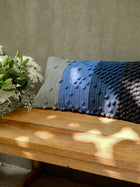 Handwoven Cushion Cover - Limitless Blue