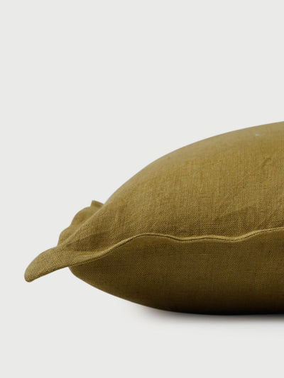 Bronze Linen Cushion Cover