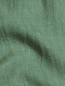 Eucalyptus Herringbone Linen Table Runner