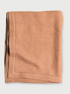 Spice Herringbone Linen Table Cover